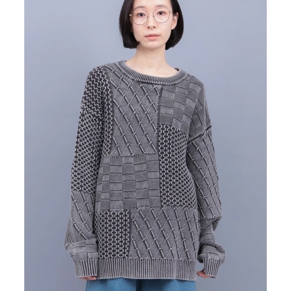 STONE  クルーネックニット ストーンウォッシュクルーニット | チチカカ(titicaca) | マルイ