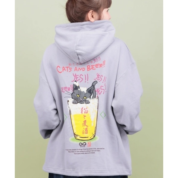 go slow caravan 裏毛クレイジーフルジップパーカー【WEB限定