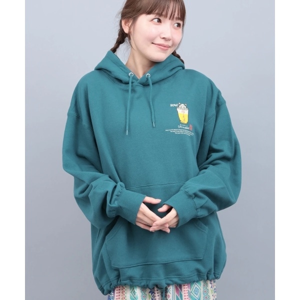 go slow caravan 裏毛クレイジーフルジップパーカー【WEB限定