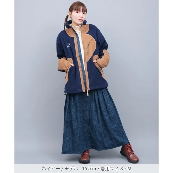 go slow caravan マイクロフリース×コーデュロイジャケット【WEB限定