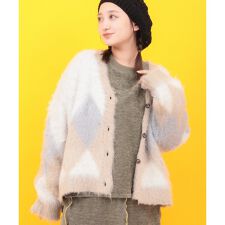 Orale! ふわふわジャカードカーディガン