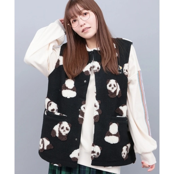 洗える】フォギーシアーVカラーショートブルゾン | ノーブル(Noble