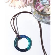 糸巻グラスホルダーネックレス