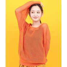 Orale! メッシュニットプルオーバー