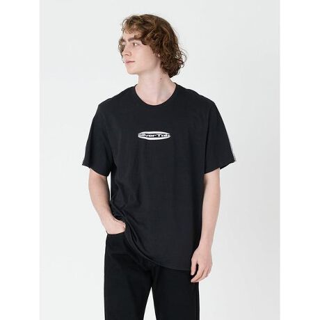 SILVERTAB(TM) リラックスフィット Tシャツ STRIPE CAVIAR 