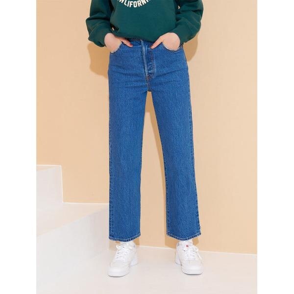 パンツ デニム ジーンズ 「ZOZO限定」Levi's/リーバイス RIBCAGE STRAIGHT レディース