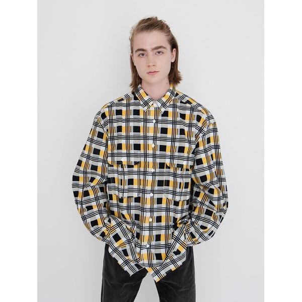 SKATE L/S WOVEN PRINTED BLACK YELLOW | リーバイス(Levi's) | マルイ