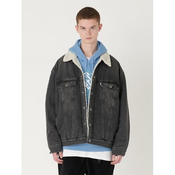 Classic sherpa jean jacket yeezy sale