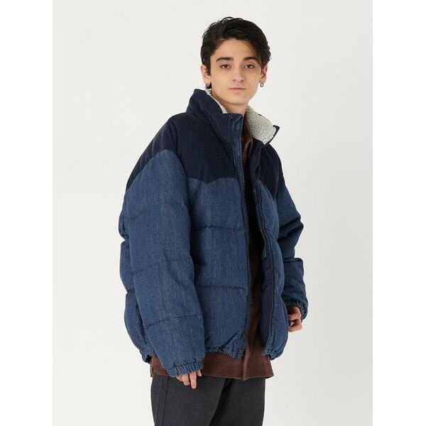 SUPER PUFFER JACKET Z2921 DARK INDIGO WORN IN | リーバイス(Levi's