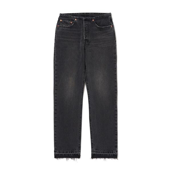 定番の冬ギフト ブラック WAIST MINI ジーンズ 501□ WORN リーバイス | IN ボトムス・スパッツ