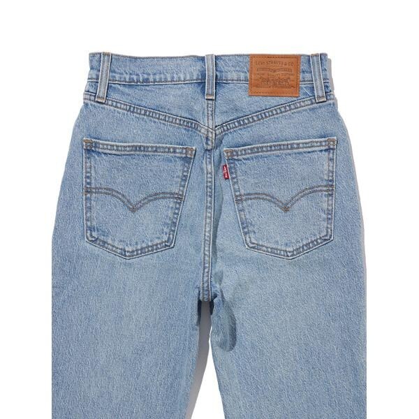 【タグ付き】コヒナ　デニムパンツ　ストレートスリム　レギュラー　ライトインディゴ COHINA DENIM スリムストレート-short & regular | 小柄・低身長