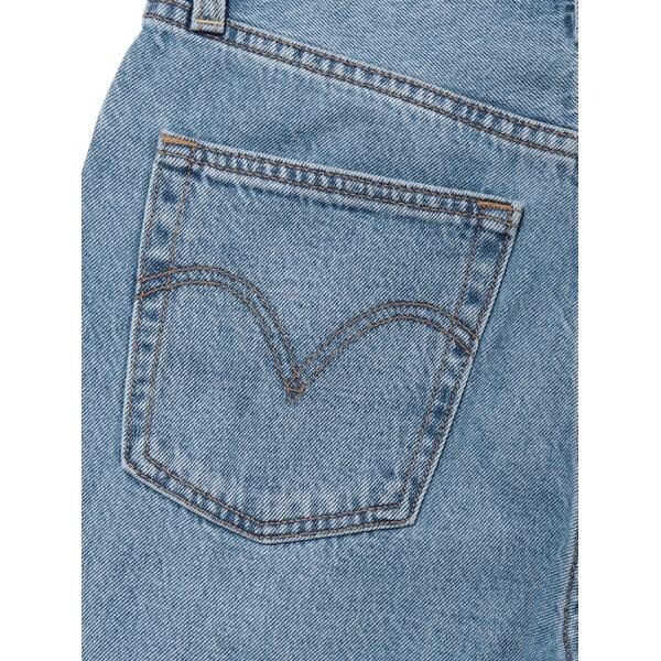 NEWJEANS ハニ着用】RIBCAGEストレート アンクル ライトインディゴ 