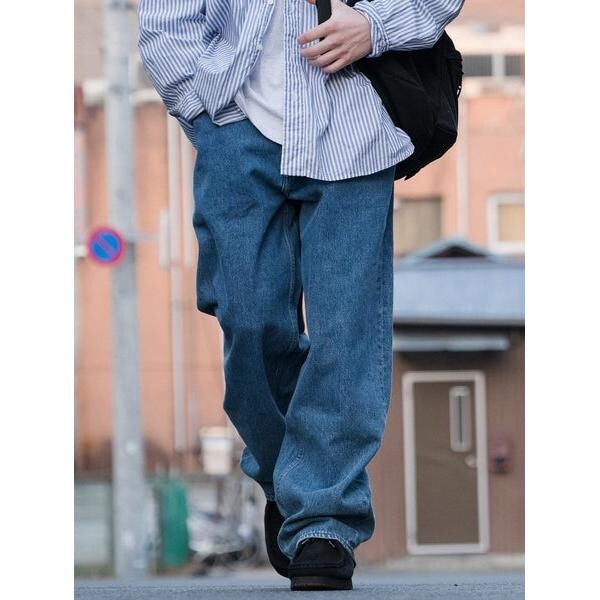 eternal love バギーデニム eternal love バギーデニム VINTAGE WASH BLUE 30