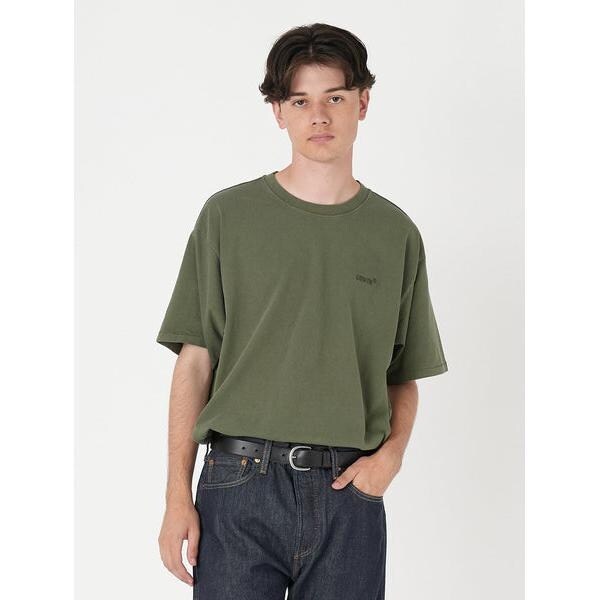 グリーンTY★プロフご必読下さい★ LEVI’S(R)/リーバイス(R) RED TAB ヴィンテージ Tシャツ グリーン GARMENT DYE | リーバイス