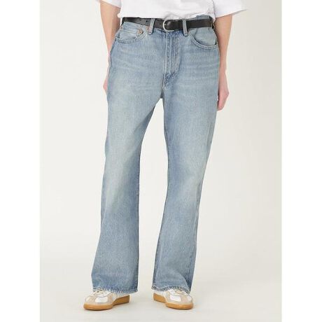 567(TM) STAY LOOSE フレア ミディアムインディゴ STONEWASH 