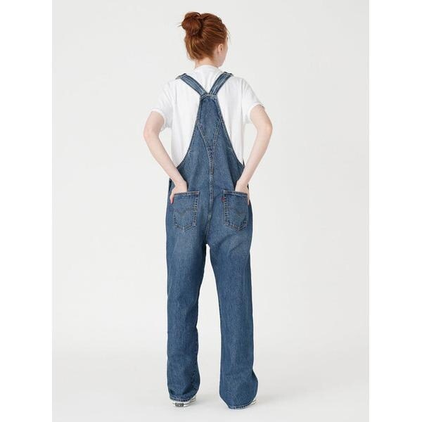 ヴィンテージ オーバーオール ミディアムインディゴ WORN IN