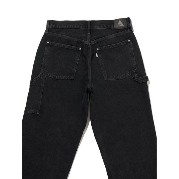 【美品】LEVI'S SILVERTAB バギーカーペンター ブラックデニム SILVER TAB リーバイス パンツ Levis メンズ シルバータブ