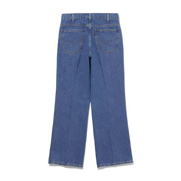 Levi's スタプレ フレア ジーンズ ミディアムインディゴ Levi's スタプレ フレア ジーンズ ミディアムインディゴ タップ