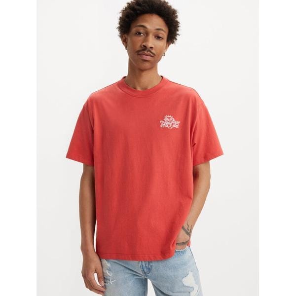 ヴィンテージ グラフィック Tシャツ レッド ECCENTRIC AUTHEN