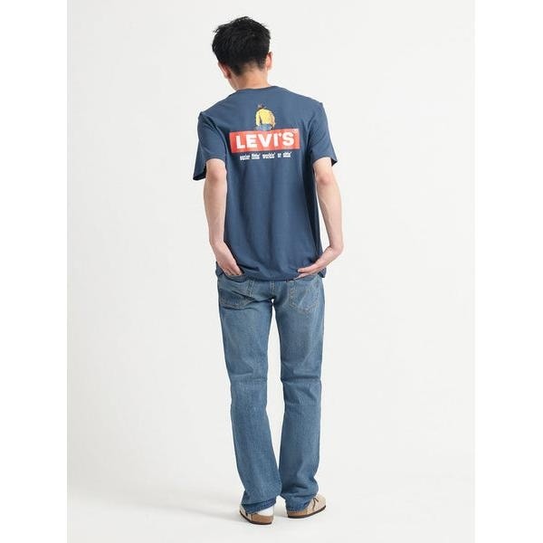新品 レディース エレメントグラフィックL/Sモック XS ブルー