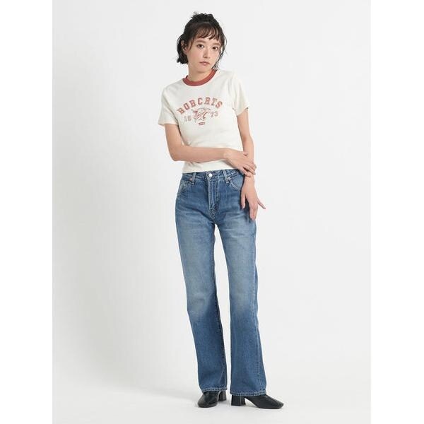 エッセンシャル SPORTY Tシャツ ホワイト BOBCATS EGRET