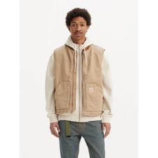 リーバイス(Levi’s)のWORKWEAR SANSOME ベスト ベージュ TIGER'S EYE