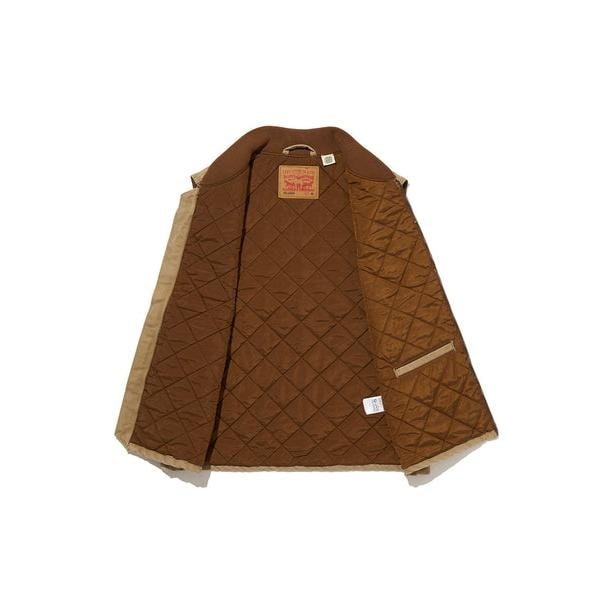 Levi’s リーバイス　ベージュ ベスト WORKWEAR SANSOME ベスト ベージュ TIGER'S EYE | リーバイス