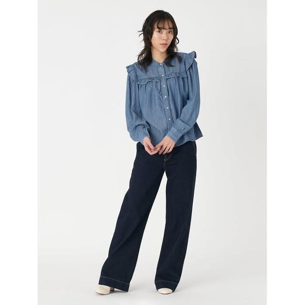 RIBCAGE WIDE LEG ダークインディゴ TAILOR SLICK STREETS