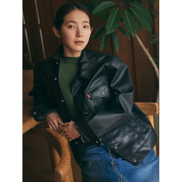 JAPAN LIMITED LEATHER TRUCKER JACKET | リーバイス(Levi's JAPAN LIMITED LEATHER TRUCKER JACKET | リーバイス(Levi's