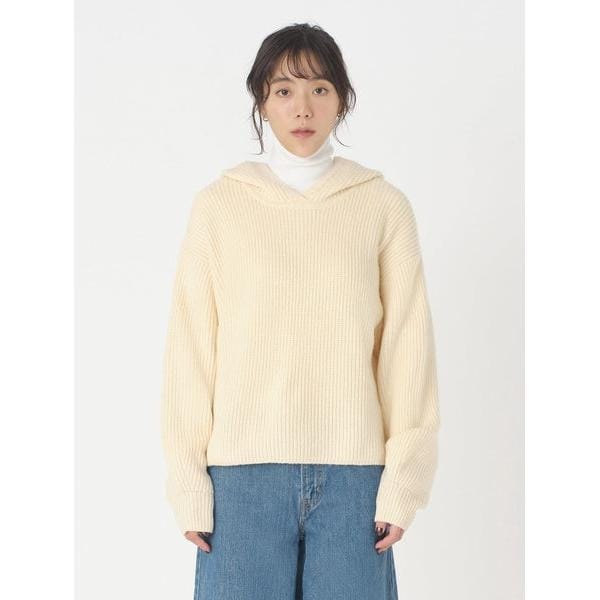ニット セーター Levi's/リーバイス ISABEL ケーブルニットセーター ホワイト WHITE SWAN レディース セール】Levi's/リーバイス ISABEL ケーブルニットセーター