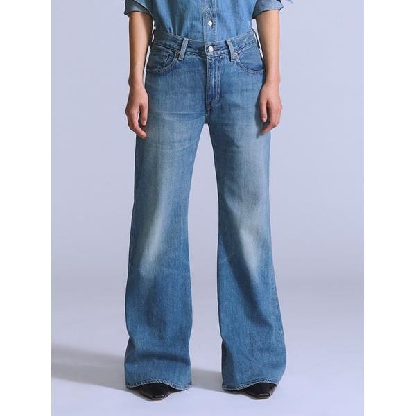 Ralph Laurenベルテッド プリーテッド ワイドレッグ デニム パンツ 3027010392410408_01_4165w.jpeg