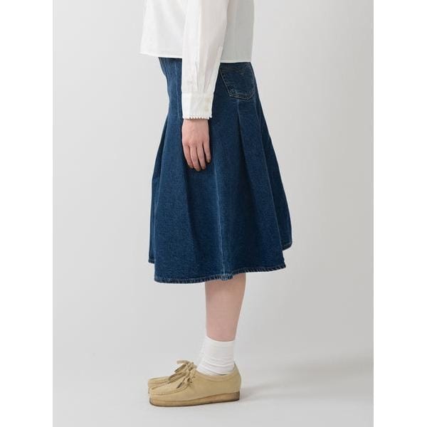 PLEATED ミニスカート ダークインディゴ | リーバイス(Levi's