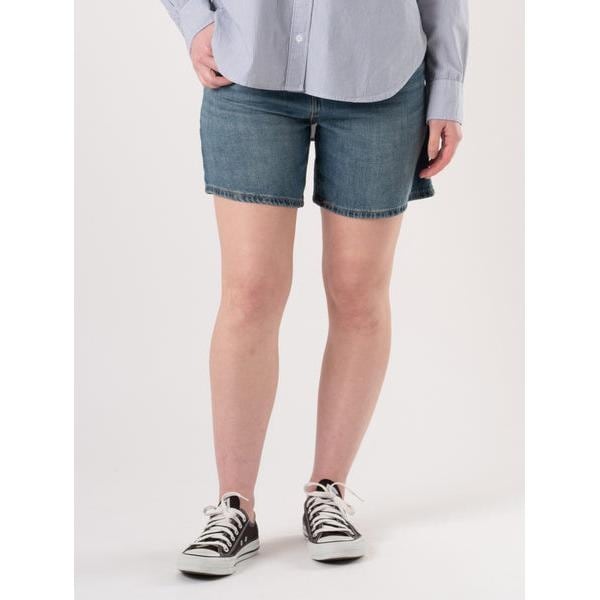 [�}���C]HIGH BAGGY �V���[�g�W�[���Y �~�f�B�A���C���f�B�S /���[�o�C�X�iLevi�fs�j Medium Indigo - Worn