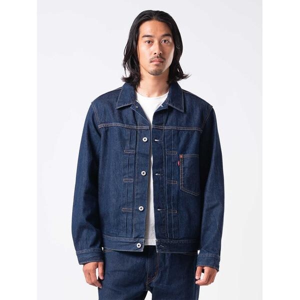 Levi's 24SS EDIFICE 別注トラッカージャケットXSサイズ セール】Levi's（リーバイス）30th 別注 Type 1 トラッカー