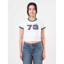 グラフィック ミニ リンガーTシャツ