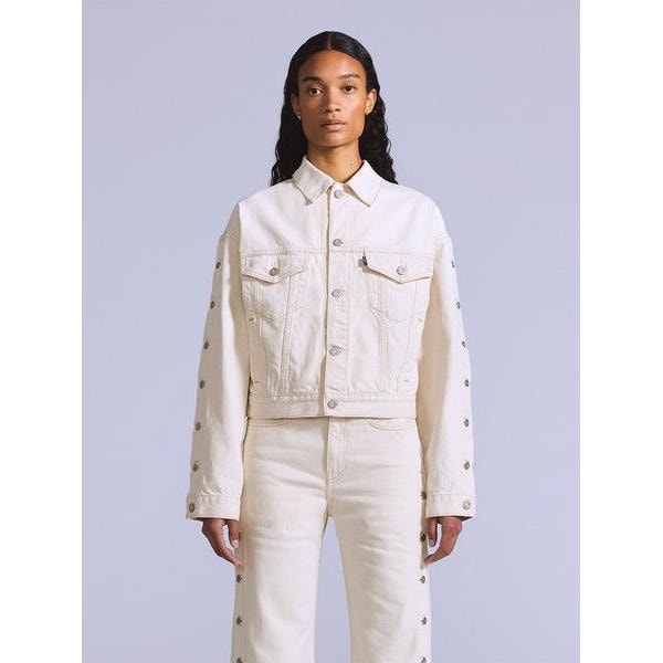リーバイス XL WOMEN'Sトラッカージャケット ミディアムインディゴ XL WOMEN'Sトラッカージャケット ミディアムインディゴ WORN IN