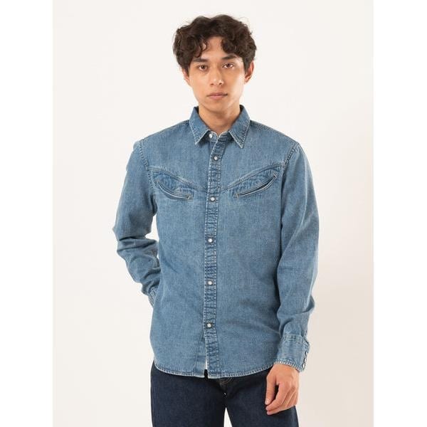 oasis LEVI'S オアシス リーバイス バンドカラーシャツ Sサイズ Levi's｜LEVI'S(R) x OASIS バンドカラーシャツ | Rakuten Fashion
