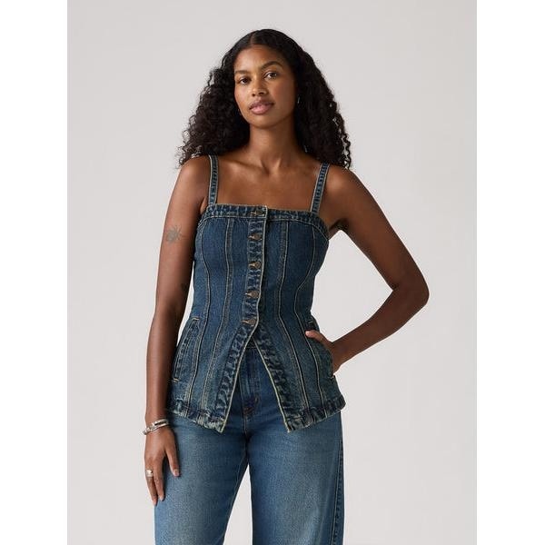 [�}���C]�e�[���[�h �r�X�`�F/���[�o�C�X�iLevi�fs�j Medium Indigo - Flat