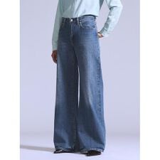 BLUETAB(TM) CARVE リラックスジーンズ ミディアムインディゴ