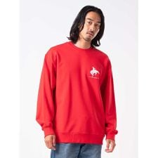 グラフィック クルーネック スウェット