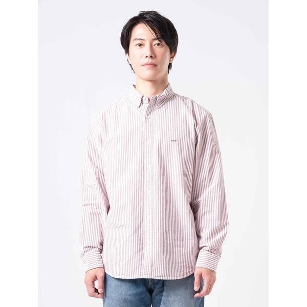 oasis LEVI'S オアシス リーバイス バンドカラーシャツ Sサイズ oasis LEVI'S オアシス リーバイス バンドカラーシャツ Sサイズ