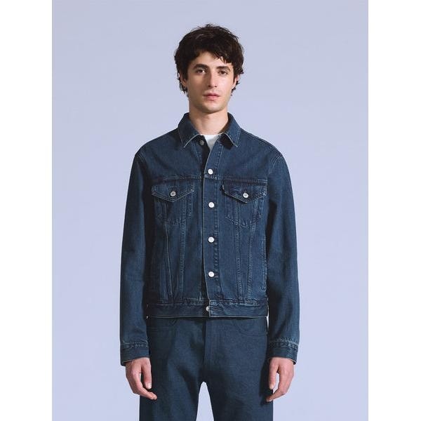 JOURNAL STANDARD LENO Gジャン LENO / リノ】BRENDA BIG TRUCKER JACKET (FADE INDIGO