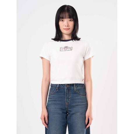 [^ԁFA87980056]ǂȋG߂ł􂷂ALevi's̃GbZVȃNbvhTVcBVGbgĂlbNCƃtBbĝJbg͂łBEGX^eCXg̃OtBbNfUCLevi's炵oAfUCႢőȂlC̃gbvXłBmodel:173cm B82 W64 H94 pTCYFSu(R)v݂̂\Lꂽbh^úALEVI'S(R)̕܂܂郌bh^uƓlɐisł͂܂BsǕił͂܂̂ŁAEԕi󂯂ł܂B܂A^u̎ނIт܂̂ŁA\߂܂B