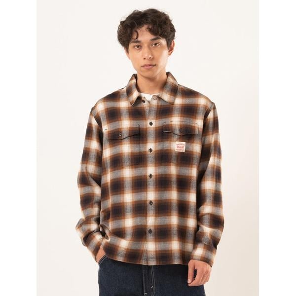 oasis LEVI'S オアシス リーバイス バンドカラーシャツ Sサイズ LEVI'S(R) x OASIS バンドカラーシャツ | リーバイス(Levi's) | マルイ