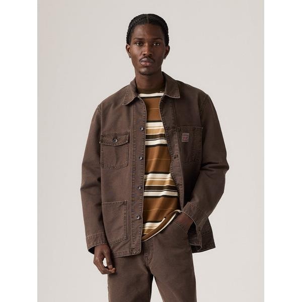 Euro Levi's ポルトガル製 ダークブラウン レザージャケット Levi's（リーバイス）の通販｜RAWDRIP