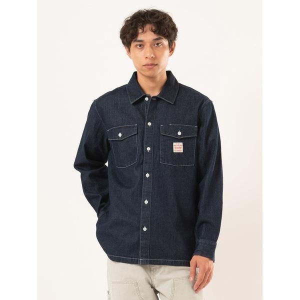 oasis×リーバイス LEVI'S バンドカラーシャツ Sサイズ LEVI'S® x OASIS バンドカラーシャツ – リーバイス®公式