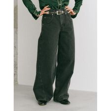 SUPER BAGGY バレルジーンズ ブラック