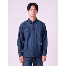 リラックスフィット ウエスタンシャツ