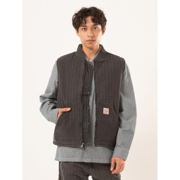DANTON BEAMS別注 ウールモッサ ダウンベスト DANTON × BEAMS ／ 別注 ウールモッサ ダウンベスト