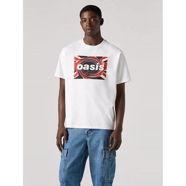 LEVI'S(R) x OASIS UNION JACK Tシャツ ホワイト | リーバイス